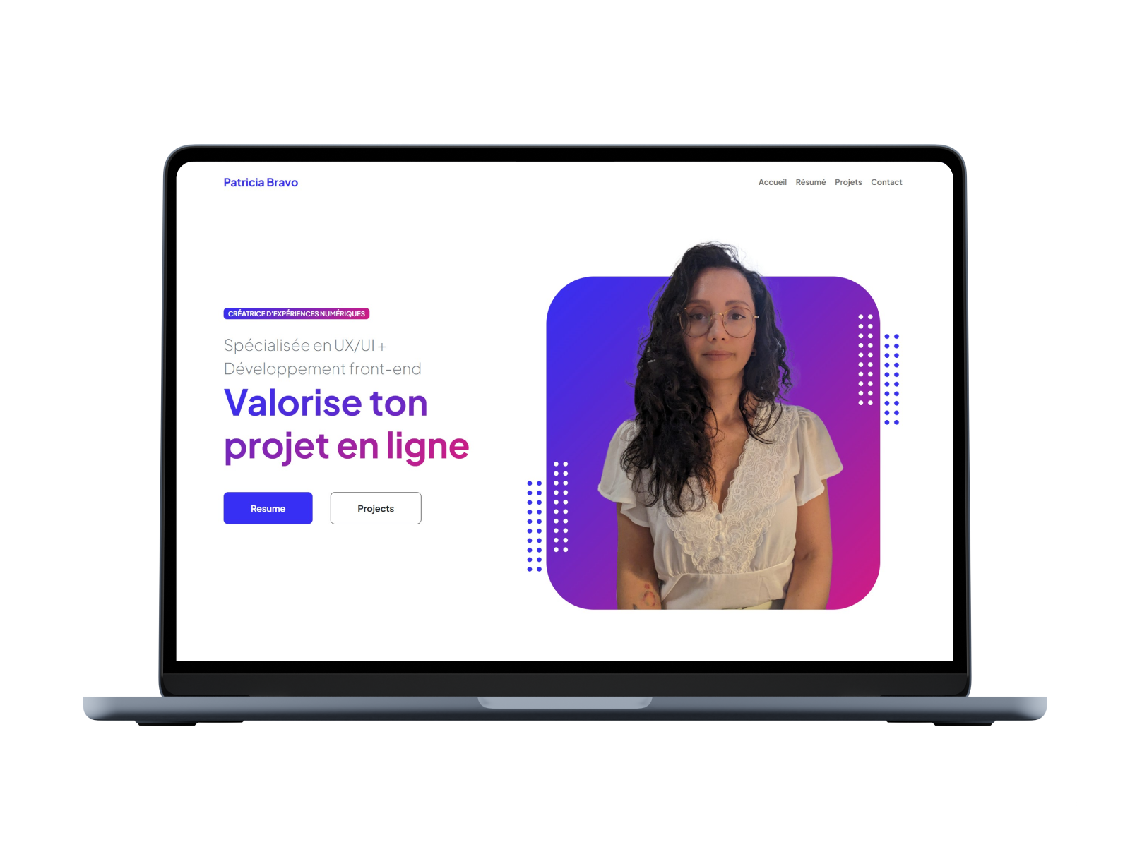 CV Bootstrap + Laravel